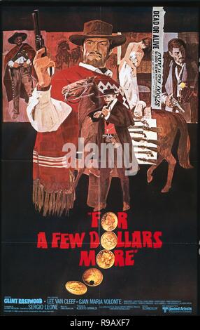 Original film title: PER QUALCHE DOLLARO IN PIU. English title: FOR A FEW DOLLARS MORE. Year: 1965. Director: SERGIO LEONE. Credit: CONSTANTIN FILM PRODUKTION / Album Stock Photo