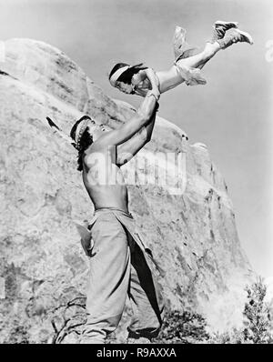 Original film title: TAZA, SON OF COCHISE. English title: SON OF COCHISE. Year: 1954. Director: DOUGLAS SIRK. Stars: ROCK HUDSON. Credit: UNIVERSAL PICTURES / Album Stock Photo