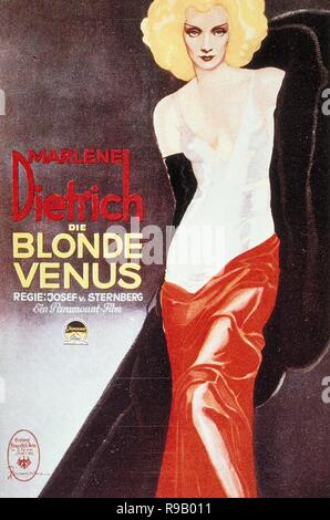 Original film title: BLONDE VENUS. English title: BLONDE VENUS. Year: 1932. Director: JOSEF VON STERNBERG. Credit: PARAMOUNT PICTURES / Album Stock Photo