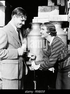 Original film title: IT HAPPENED ONE NIGHT. English title: IT HAPPENED ONE NIGHT. Year: 1934. Director: FRANK CAPRA. Stars: CLARK GABLE; CLAUDETTE COLBERT. Credit: COLUMBIA PICTURES / Album Stock Photo