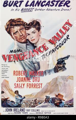 Original Film Title: VENGEANCE VALLEY. English Title: VENGEANCE VALLEY ...