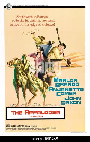 Original film title: THE APPALOOSA. English title: THE APPALOOSA. Year: 1966. Director: SIDNEY J. FURIE. Credit: UNIVERSAL PICTURES / Album Stock Photo