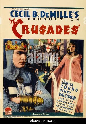 Original film title: THE CRUSADES. English title: THE CRUSADES. Year: 1935. Director: CECIL B DEMILLE. Credit: PARAMOUNT PICTURES / Album Stock Photo