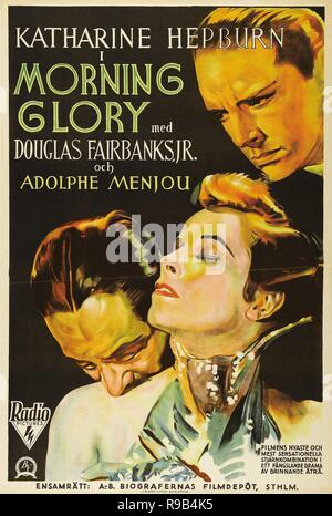 Original film title: MORNING GLORY. English title: MORNING GLORY. Year: 1933. Director: LOWELL SHERMAN. Credit: RKO / Album Stock Photo