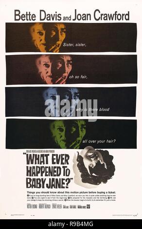 Original film title: WHAT EVER HAPPENED TO BABY JANE?. English title: WHAT EVER HAPPENED TO BABY JANE?. Year: 1962. Director: ROBERT ALDRICH. Credit: WARNER BROTHERS / Album Stock Photo