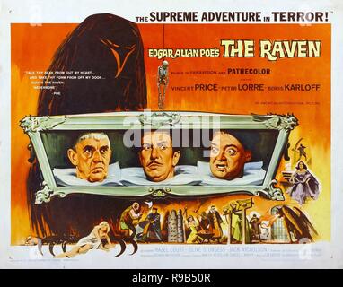 Original film title: THE RAVEN. English title: THE RAVEN. Year: 1963. Director: ROGER CORMAN. Credit: A.I.P. / Album Stock Photo