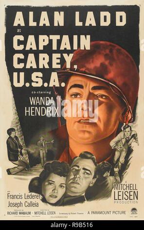 Original Film Title: CAPTAIN CAREY, USA. English Title: CAPTAIN CAREY
