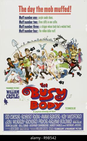 Original film title: THE BUSY BODY. English title: THE BUSY BODY. Year: 1967. Director: WILLIAM CASTLE. Credit: PARAMOUNT PICTURES / Album Stock Photo