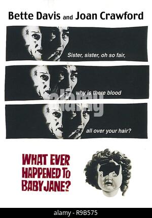 Original film title: WHAT EVER HAPPENED TO BABY JANE?. English title: WHAT EVER HAPPENED TO BABY JANE?. Year: 1962. Director: ROBERT ALDRICH. Credit: WARNER BROTHERS / Album Stock Photo