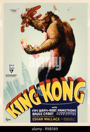 Original film title: KING KONG. English title: KING KONG. Year: 1933. Director: MERIAN C. COOPER; ERNEST B. SCHOEDSACK. Credit: RKO / Album Stock Photo