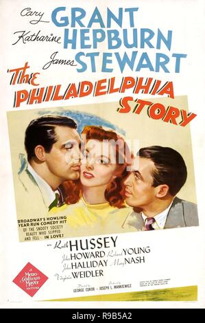 Original film title: THE PHILADELPHIA STORY. English title: THE PHILADELPHIA STORY. Year: 1940. Director: GEORGE CUKOR. Credit: M.G.M. / Album Stock Photo