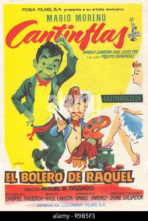 Original film title: EL BOLERO DE RAQUEL. English title: EL BOLERO DE RAQUEL. Year: 1957. Director: MIGUEL M. DELGADO. Credit: POSA FILMS, S.A. / Album Stock Photo