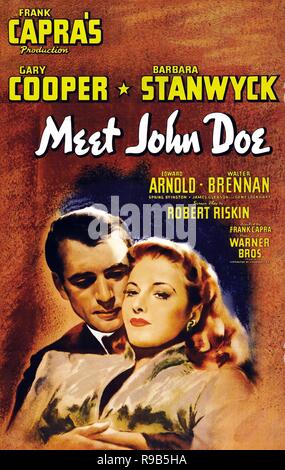 Original film title: MEET JOHN DOE. English title: MEET JOHN DOE. Year: 1941. Director: FRANK CAPRA. Credit: WARNER BROTHERS / Album Stock Photo
