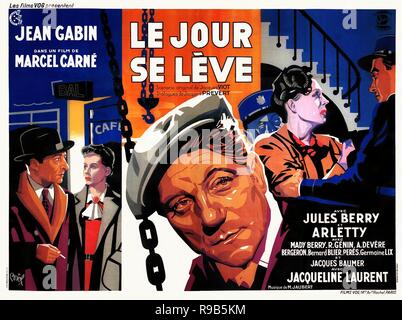Original film title: LE JOUR SE LEVE. English title: DAYBREAK. Year: 1939. Director: MARCEL CARNE. Credit: VOG/SIGMA / Album Stock Photo