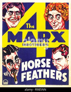 Original film title: HORSE FEATHERS. English title: HORSE FEATHERS. Year: 1932. Director: NORMAN Z. MCLEOD. Credit: PARAMOUNT PICTURES / Album Stock Photo