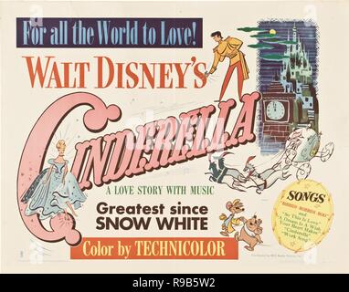 Original film title: CINDERELLA. English title: CINDERELLA. Year: 1950. Director: CLYDE GERONIMI; WILFRED JACKSON; HAMILTON LUSKE. Credit: WALT DISNEY PRODUCTIONS / Album Stock Photo