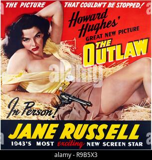 Original film title: THE OUTLAW. English title: THE OUTLAW. Year: 1943. Director: HOWARD HUGHES. Credit: RKO / Album Stock Photo