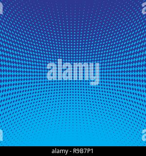 Blue background with halftone effect. Vector illustration. Abstract bright background Stock Vector
