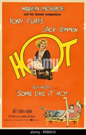 Original film title: SOME LIKE IT HOT. English title: SOME LIKE IT HOT. Year: 1959. Director: BILLY WILDER. Credit: UNITED ARTISTS / Album Stock Photo