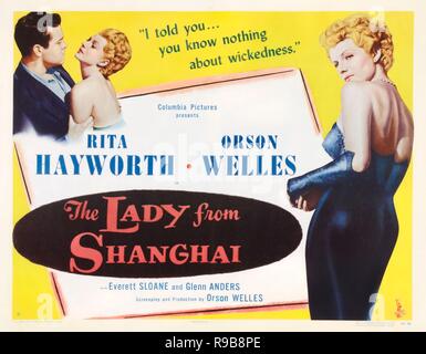 Original film title: THE LADY FROM SHANGHAI. English title: THE LADY ...