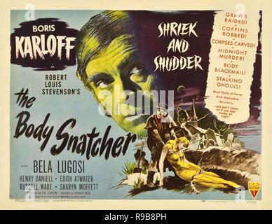 Original film title: THE BODY SNATCHER. English title: THE BODY SNATCHER. Year: 1945. Director: ROBERT WISE. Credit: RKO / Album Stock Photo