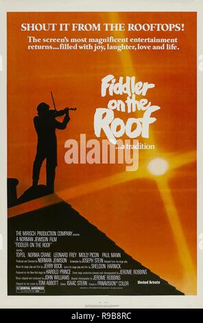 Original Film Title: FIDDLER ON THE ROOF. English Title: FIDDLER ON THE