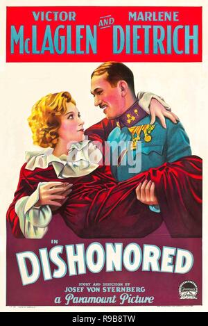 Original film title: DISHONORED. English title: DISHONORED. Year: 1931. Director: JOSEF VON STERNBERG. Credit: PARAMOUNT PICTURES / Album Stock Photo
