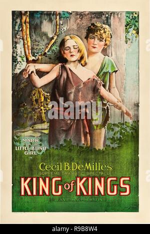 Original film title: THE KING OF KINGS. English title: THE KING OF KINGS. Year: 1927. Director: CECIL B DEMILLE. Credit: PATHE / Album Stock Photo