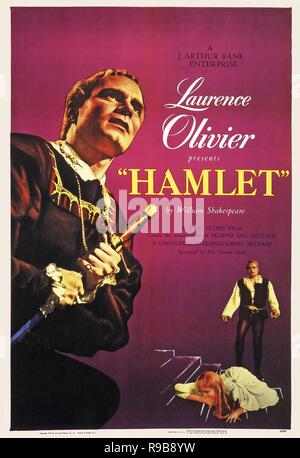 Original film title: HAMLET. English title: HAMLET. Year: 1948. Director: LAURENCE OLIVIER. Credit: TWO CITIES/RANK / Album Stock Photo