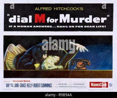 Original film title: DIAL M FOR MURDER. English title: DIAL M FOR MURDER. Year: 1954. Director: ALFRED HITCHCOCK. Credit: WARNER BROS. / Album Stock Photo