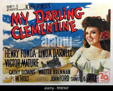 Original film title: MY DARLING CLEMENTINE. English title: MY DARLING CLEMENTINE. Year: 1946. Director: JOHN FORD. Credit: 20TH CENTURY FOX / Album Stock Photo