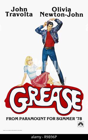 Original film title: GREASE. English title: GREASE. Year: 1978. Director: RANDAL KLEISER. Credit: PARAMOUNT PICTURES / Album Stock Photo