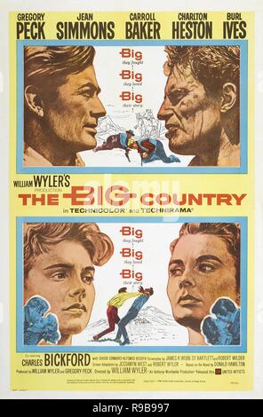 Original film title: THE BIG COUNTRY. English title: THE BIG COUNTRY. Year: 1958. Director: WILLIAM WYLER. Credit: UNITED ARTISTS / Album Stock Photo