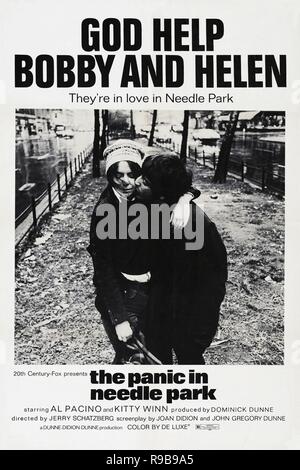 Original film title: THE PANIC IN NEEDLE PARK. English title: THE PANIC IN NEEDLE PARK. Year: 1971. Director: JERRY SCHATZBERG. Credit: GADD PRODUCTIONS / Album Stock Photo