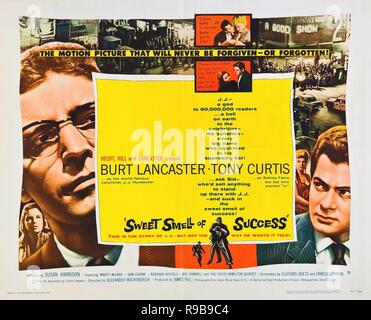 Original film title: SWEET SMELL OF SUCCESS. English title: SWEET SMELL OF SUCCESS. Year: 1957. Director: ALEXANDER MACKENDRICK. Credit: UNITED ARTISTS / Album Stock Photo