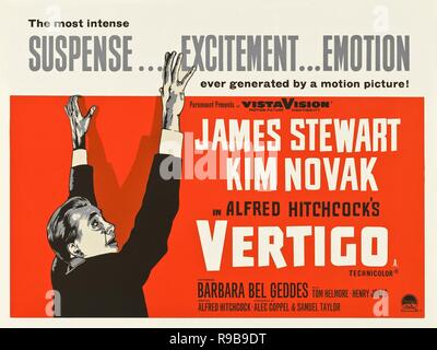 Original film title: VERTIGO. English title: VERTIGO. Year: 1958. Director: ALFRED HITCHCOCK. Credit: Alfred J. Hitchcock Productions / Album Stock Photo