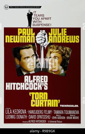 Original film title: TORN CURTAIN. English title: TORN CURTAIN. Year: 1966. Director: ALFRED HITCHCOCK. Credit: UNIVERSAL PICTURES / Album Stock Photo