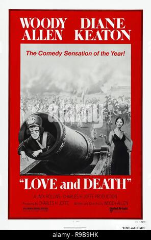 Original film title: LOVE AND DEATH. English title: LOVE AND DEATH. Year: 1975. Director: WOODY ALLEN. Credit: UNITED ARTISTS / Album Stock Photo