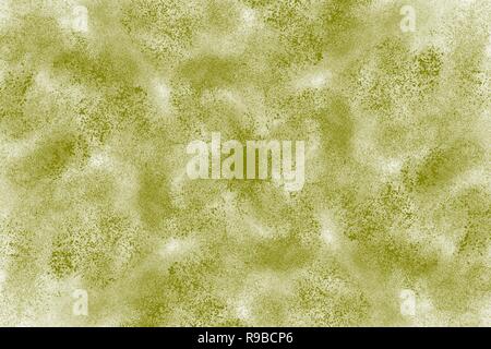 olive green hand drawn mandala marble watercolor background pattern Stock Photo