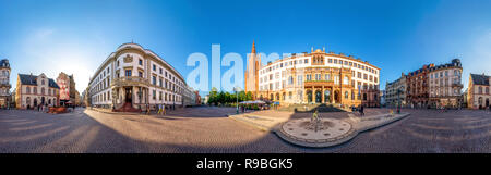 Wiesbaden, Castle, Germany Stock Photo