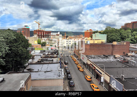 Downtown Yonkers New York Stock Photo