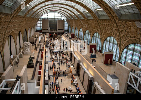 France. Paris (75), 7th Arrondissement. Orsay Museum Stock Photo