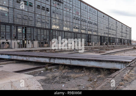 Albuquerque rail yards Stock Photo