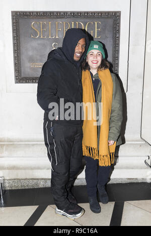 Celebrities arrive at Brasserie of Light restaurant launch party at Selfridges  Featuring: Guest Where: London, United Kingdom When: 20 Nov 2018 Credit: Luke Hannaford/WENN Stock Photo