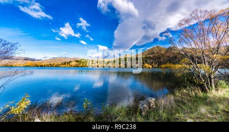 Lake Aviemore New Zealand Stock Photo