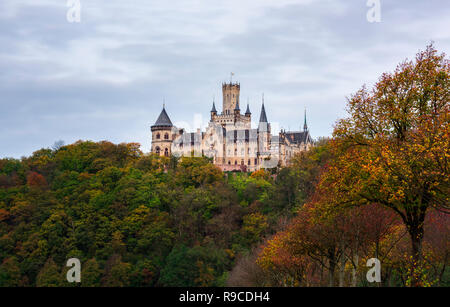 Schloss Marienburg, Pattensen, Hanover, Lower Saxony, Germany Stock Photo