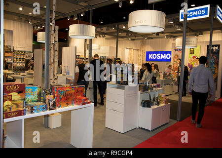 impressions of the different offerings and presentations at the stands in the different halls at the book fair 2018 in frankfurt am main germany Stock Photo
