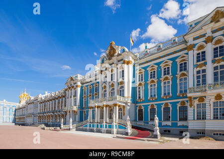 Europe - Katharinenpalast in St. Petersburg Stock Photo