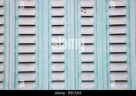 colorful rusty metal iron plate grunge wall background backdrop surface Stock Photo