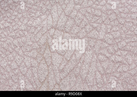 Perfective light pink textile background on macro. Stock Photo